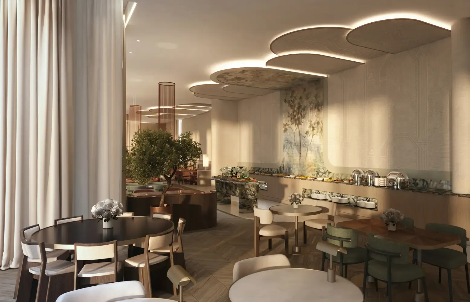 Tile AFI Airport City Business Avenue - AC Hotel Airport City by Marriott