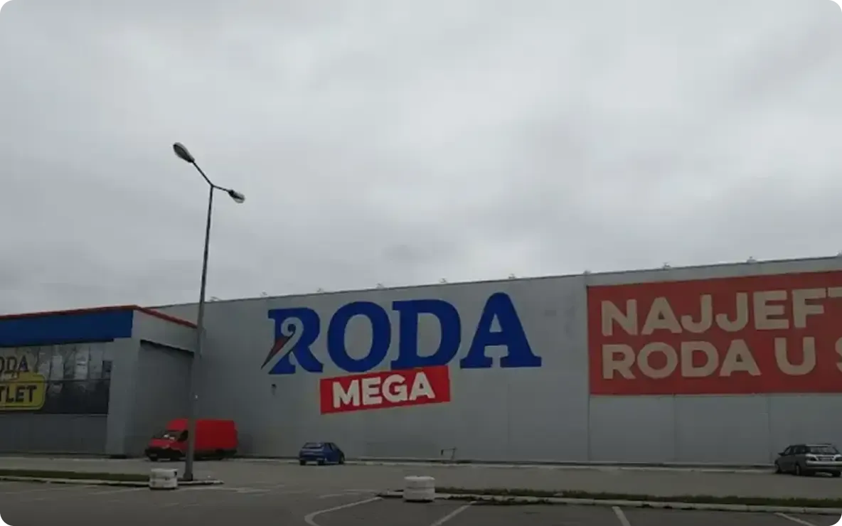 Roda Mega, AFI Serbia
