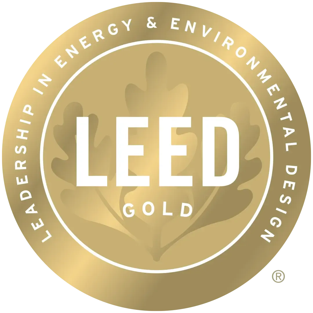 LEED Gold certificate