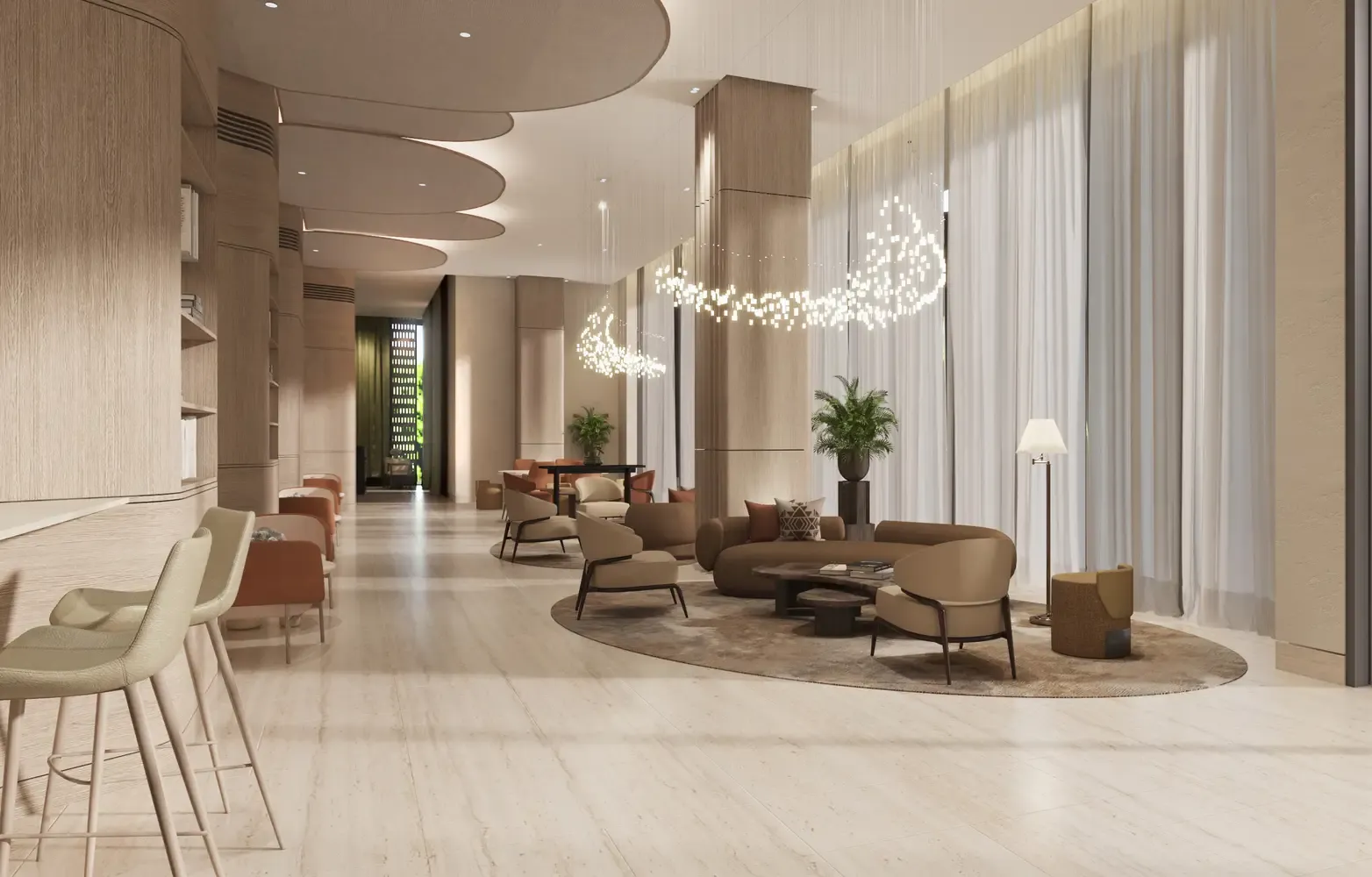Tile AFI Airport City Business Avenue - AC Hotel Airport City by Marriott