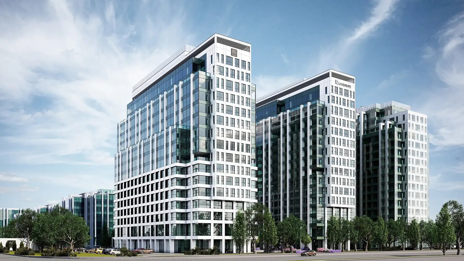 Tile AFI Airport City Business Avenue - AC Hotel Airport City by Marriott
